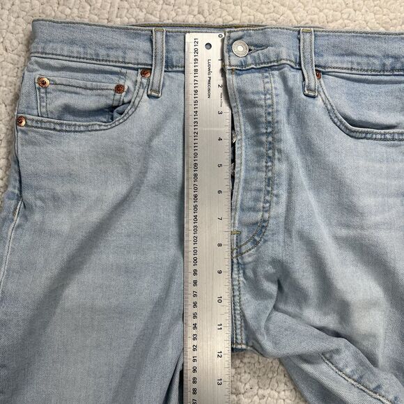 Levi’s Jeans Women’s Size 32 (Actual 30x26) Blue Wedgie Skinny High Rise - Picture 10 of 11